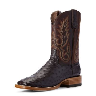 Ariat Barker Koyu Kahverengi Western Csizma Erkek (39469-774)